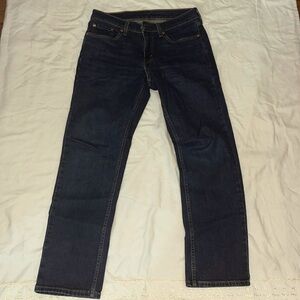 Levi Jeans 514 Straight Fit Men's Jeans Dark Blue W29 L30